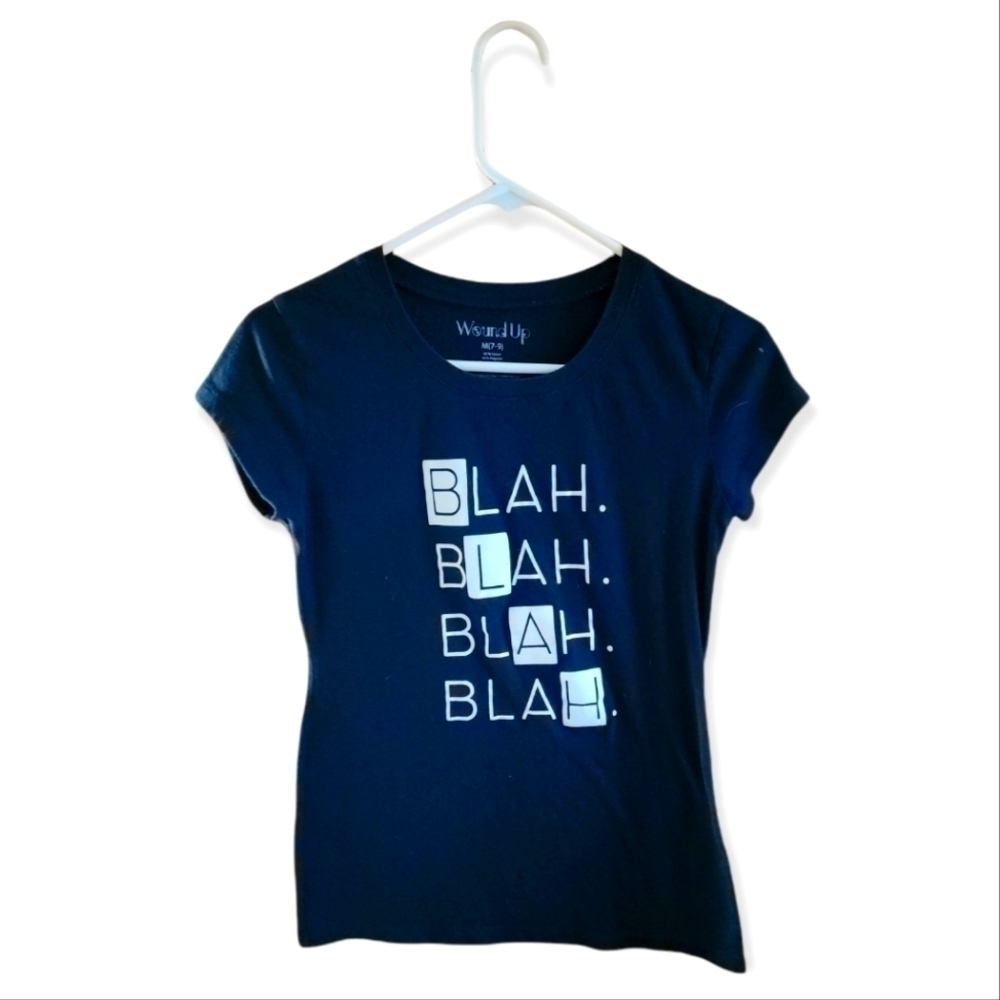 💥 3 for 25 💥 Blah Graphics T-Shirt - Picture 2 of 2